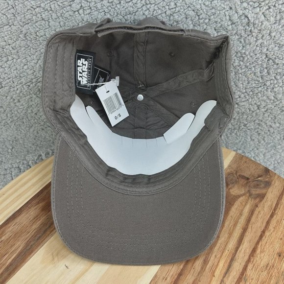 Disney Parks Star Wars Galaxy's Edge Black Spire Outpost Adjustable Gray Hat Cap - Picture 5 of 5